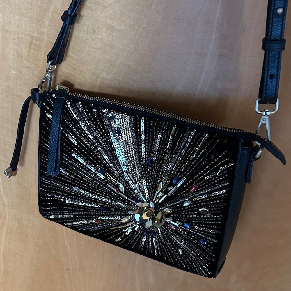 Radley crossbody with sequins - NWOT